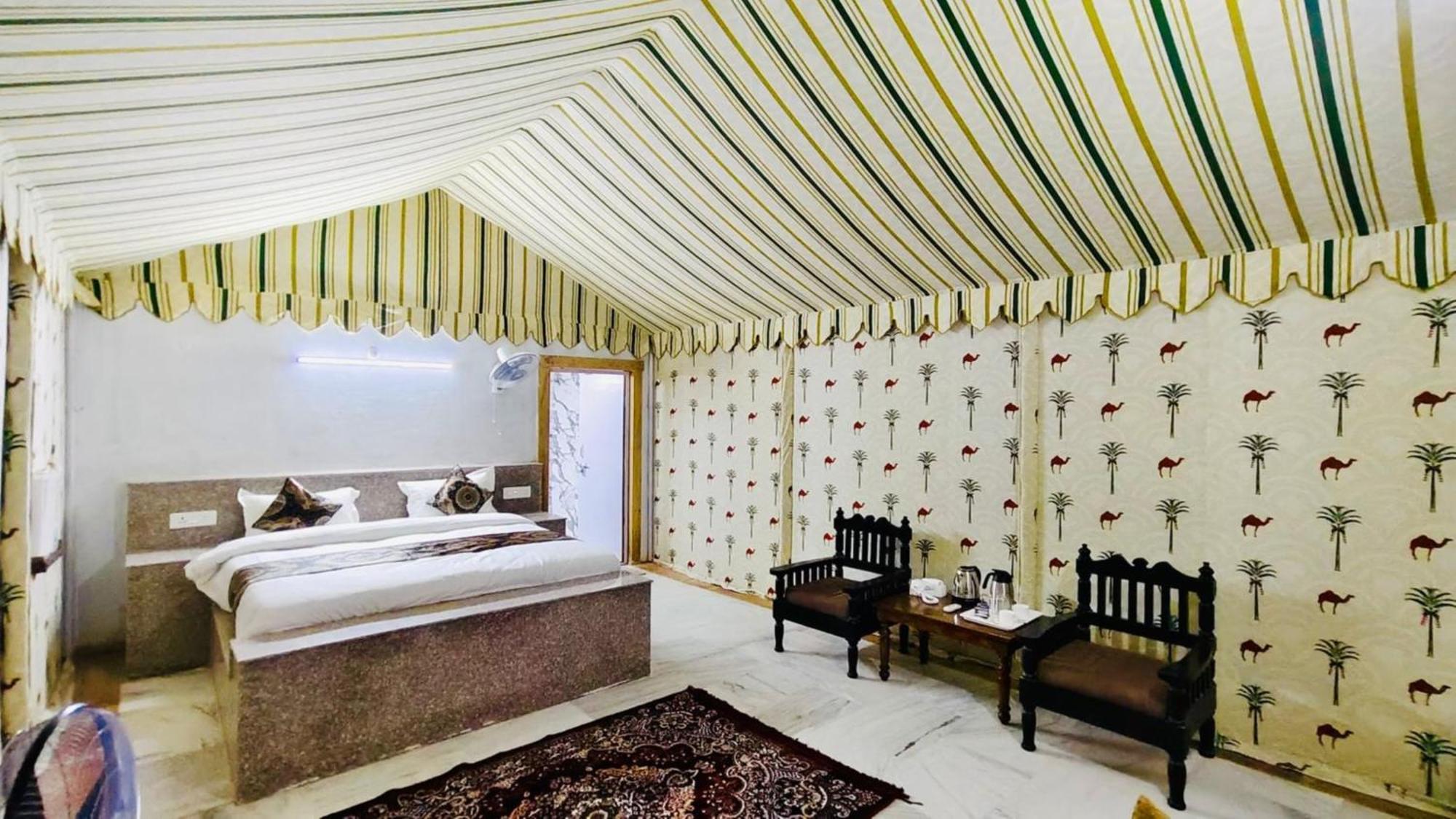Jaisalmer Sand Dunes Luxury Camp And Resort Exteriör bild