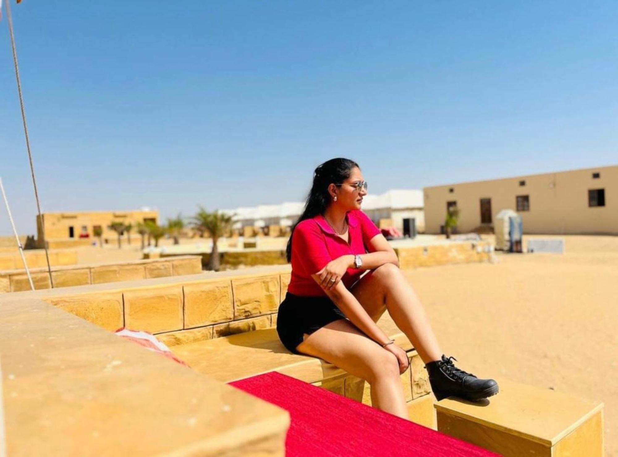 Jaisalmer Sand Dunes Luxury Camp And Resort Exteriör bild