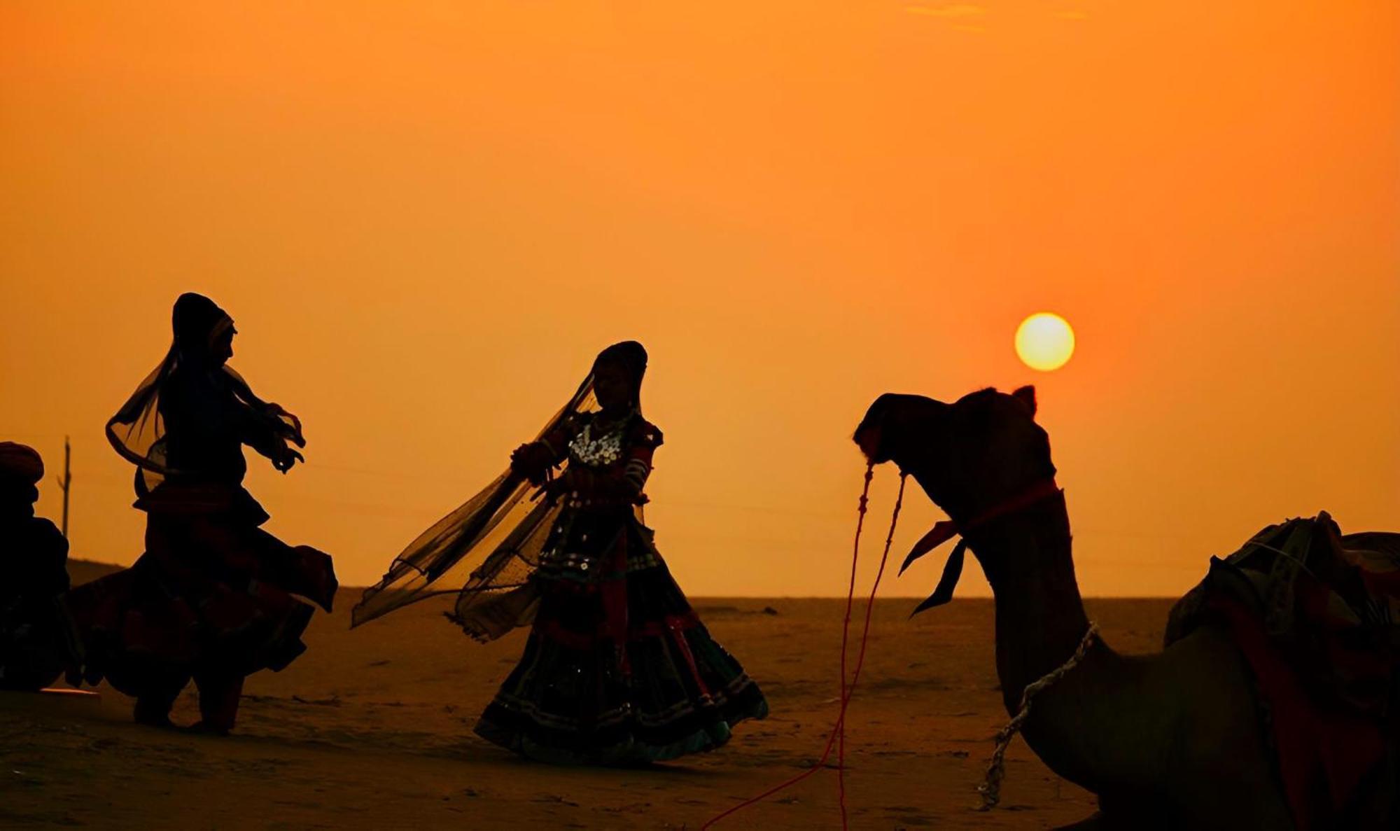 Jaisalmer Sand Dunes Luxury Camp And Resort Exteriör bild