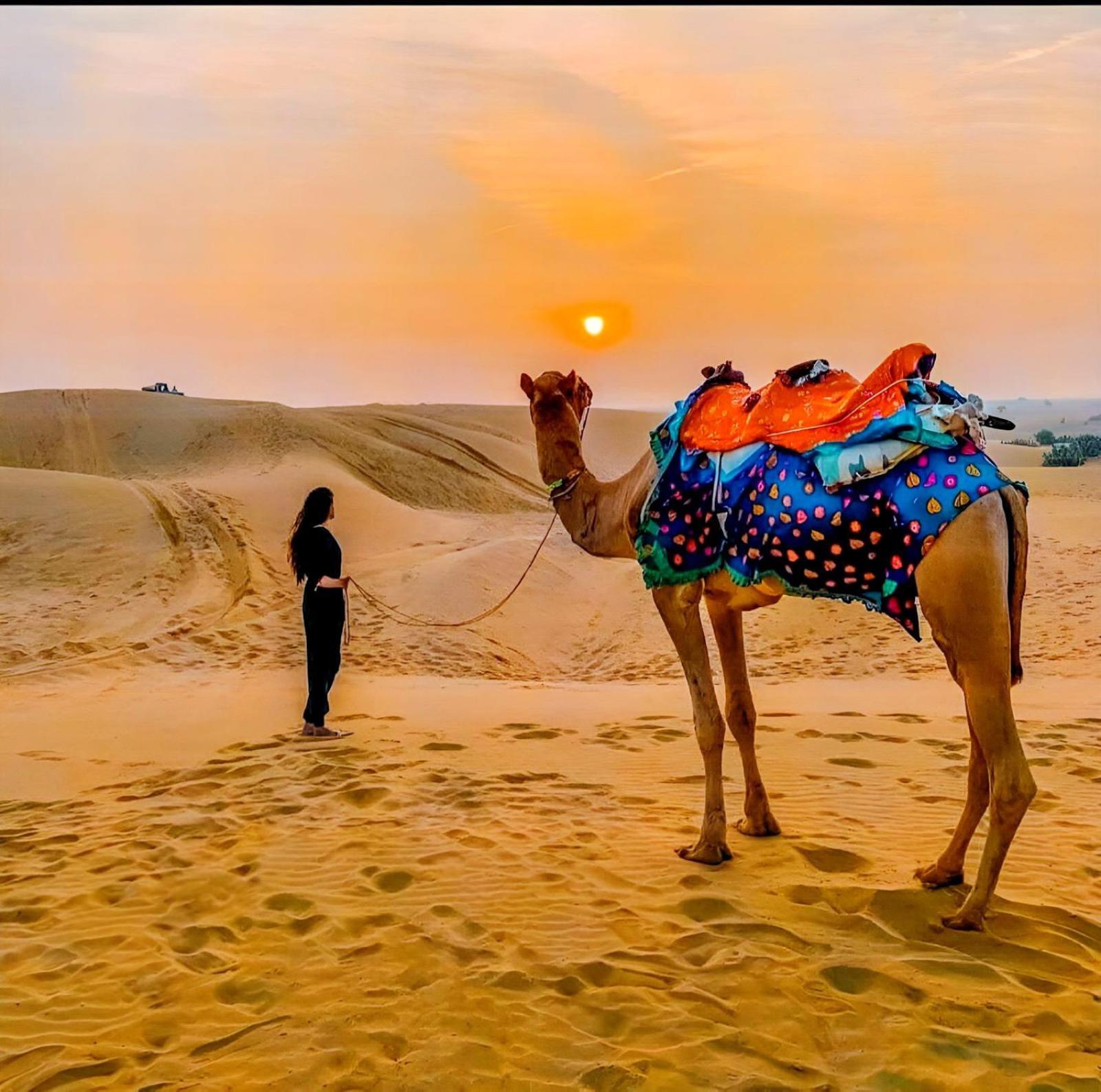 Jaisalmer Sand Dunes Luxury Camp And Resort Exteriör bild
