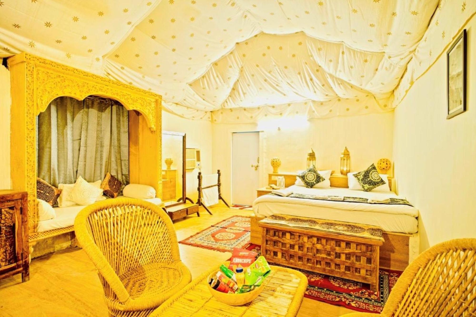 Jaisalmer Sand Dunes Luxury Camp And Resort Exteriör bild